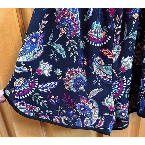 EUC, kaya di koko Women's Sz Medium Romper in Paisley Pattern, Pretty! - Picture 10 of 11